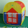 Playing Pop Up tent